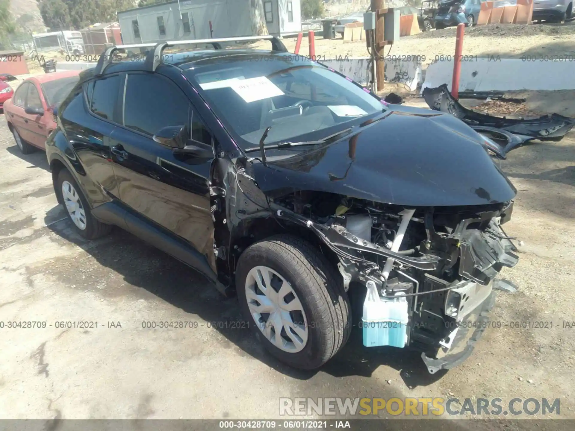 1 Photograph of a damaged car JTNKHMBX3L1075482 TOYOTA C-HR 2020