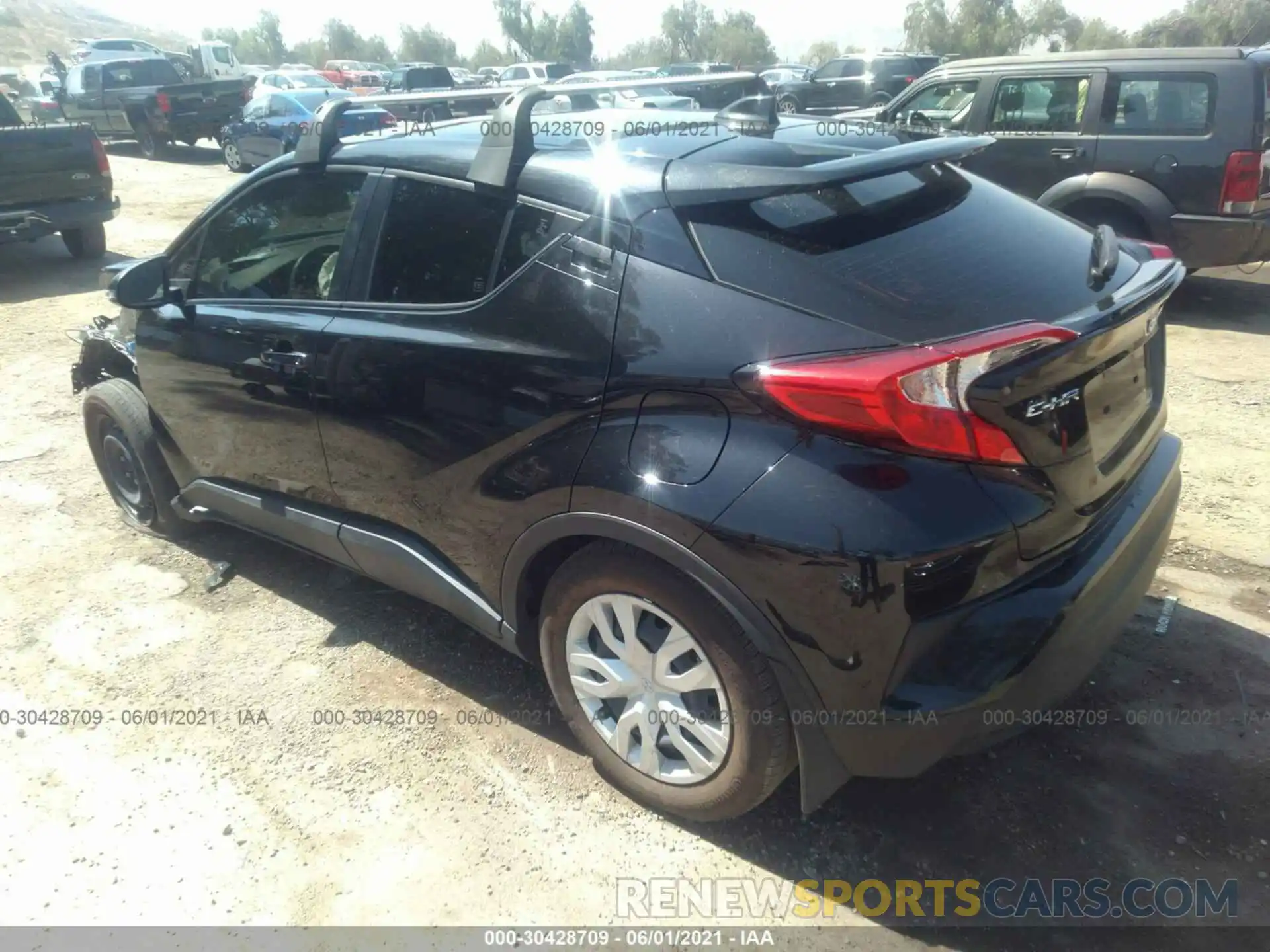 3 Photograph of a damaged car JTNKHMBX3L1075482 TOYOTA C-HR 2020