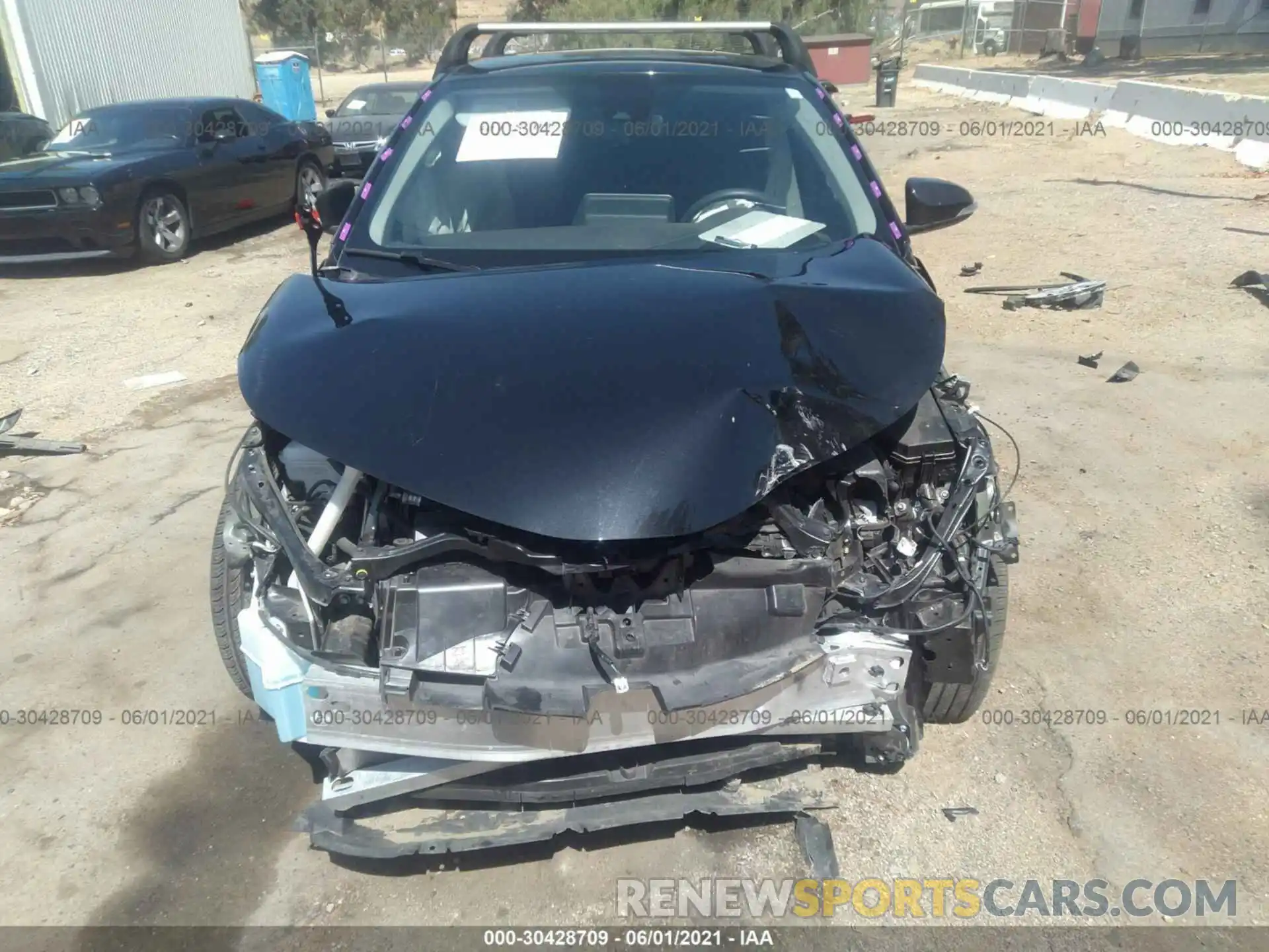 6 Photograph of a damaged car JTNKHMBX3L1075482 TOYOTA C-HR 2020