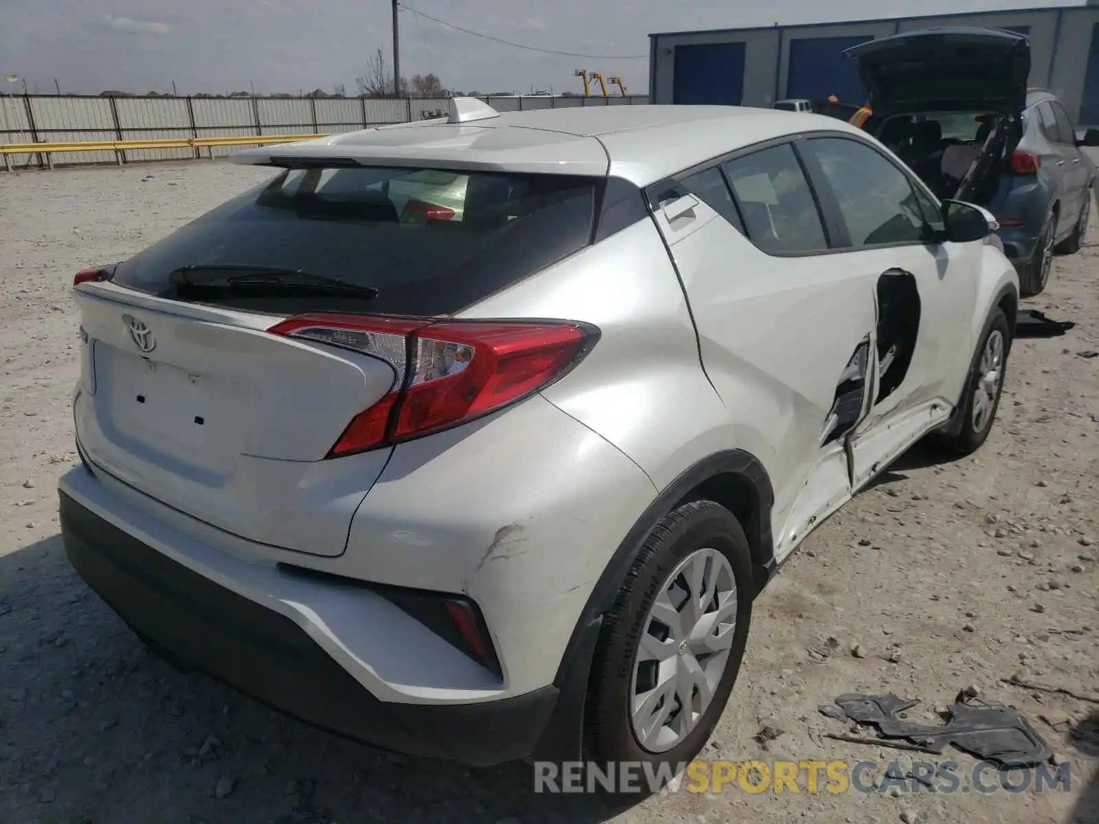 4 Photograph of a damaged car JTNKHMBX3L1077006 TOYOTA C-HR 2020