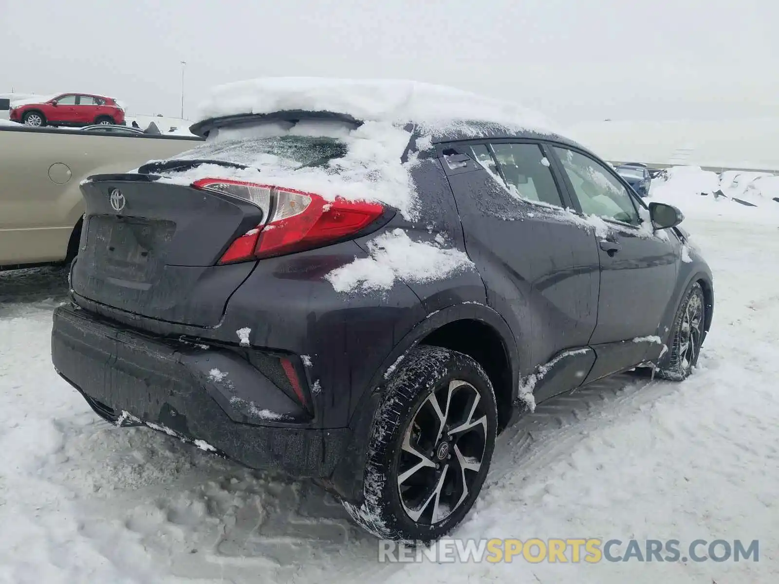 4 Photograph of a damaged car JTNKHMBX3L1077698 TOYOTA C-HR 2020