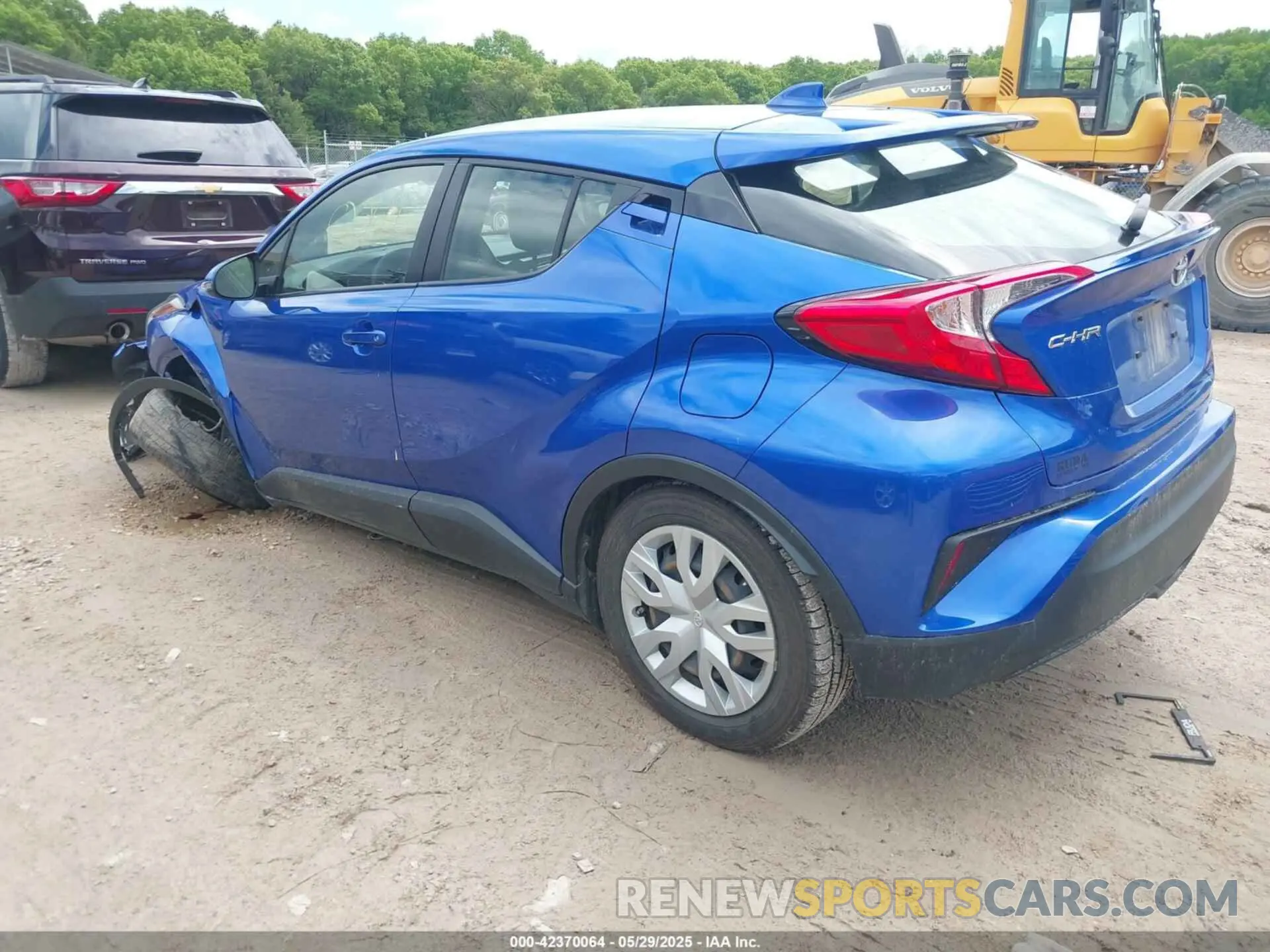 3 Photograph of a damaged car JTNKHMBX3L1080844 TOYOTA C-HR 2020