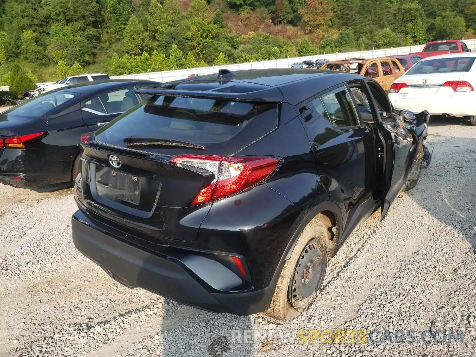 4 Photograph of a damaged car JTNKHMBX3L1083257 TOYOTA C-HR 2020