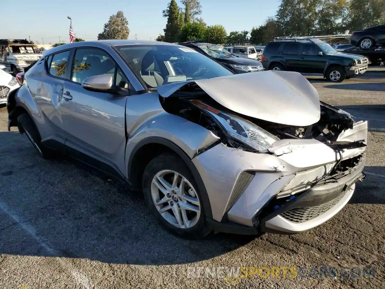 4 Photograph of a damaged car JTNKHMBX3L1085994 TOYOTA C-HR 2020