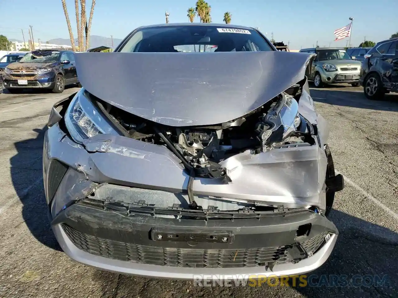 5 Photograph of a damaged car JTNKHMBX3L1085994 TOYOTA C-HR 2020