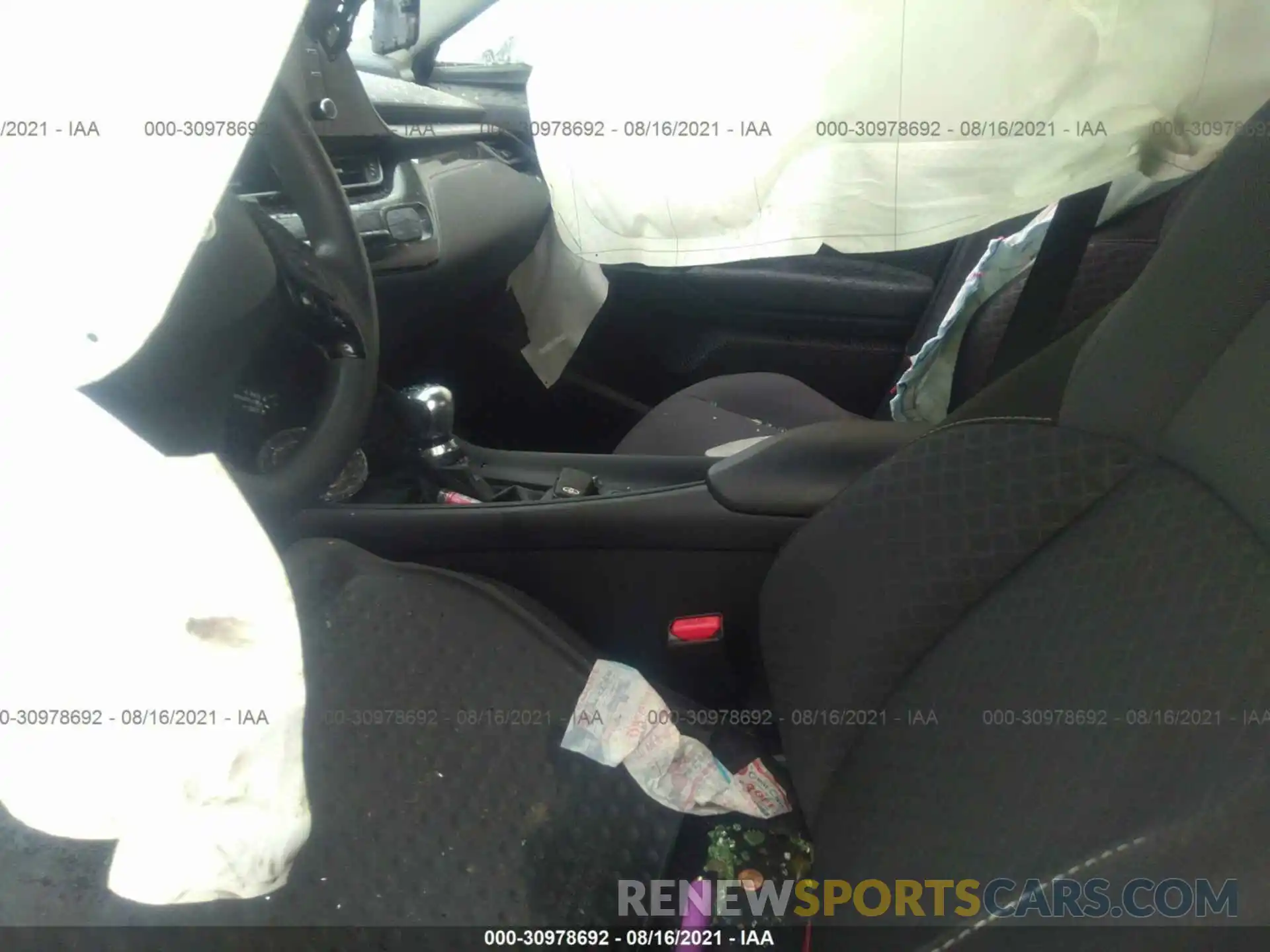 5 Photograph of a damaged car JTNKHMBX3L1086787 TOYOTA C-HR 2020