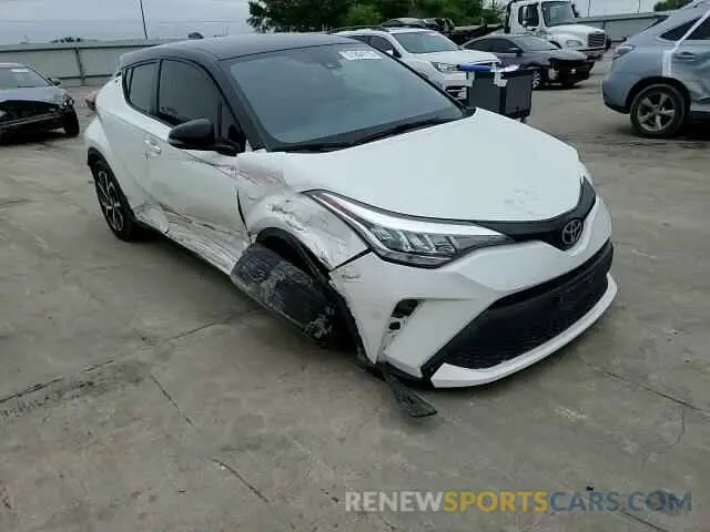 11 Photograph of a damaged car JTNKHMBX3L1087972 TOYOTA C-HR 2020