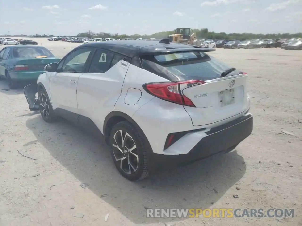 3 Photograph of a damaged car JTNKHMBX3L1088412 TOYOTA C-HR 2020