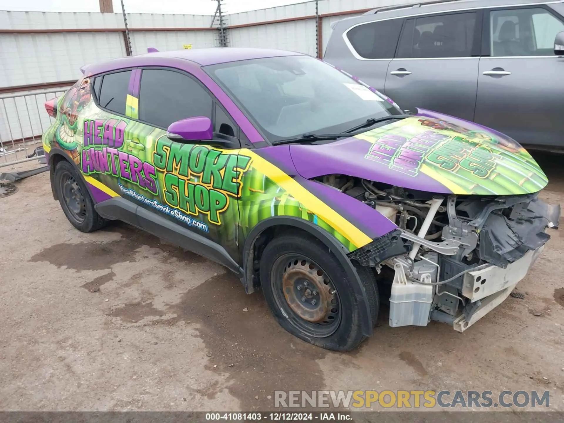 1 Photograph of a damaged car JTNKHMBX3L1091214 TOYOTA C-HR 2020
