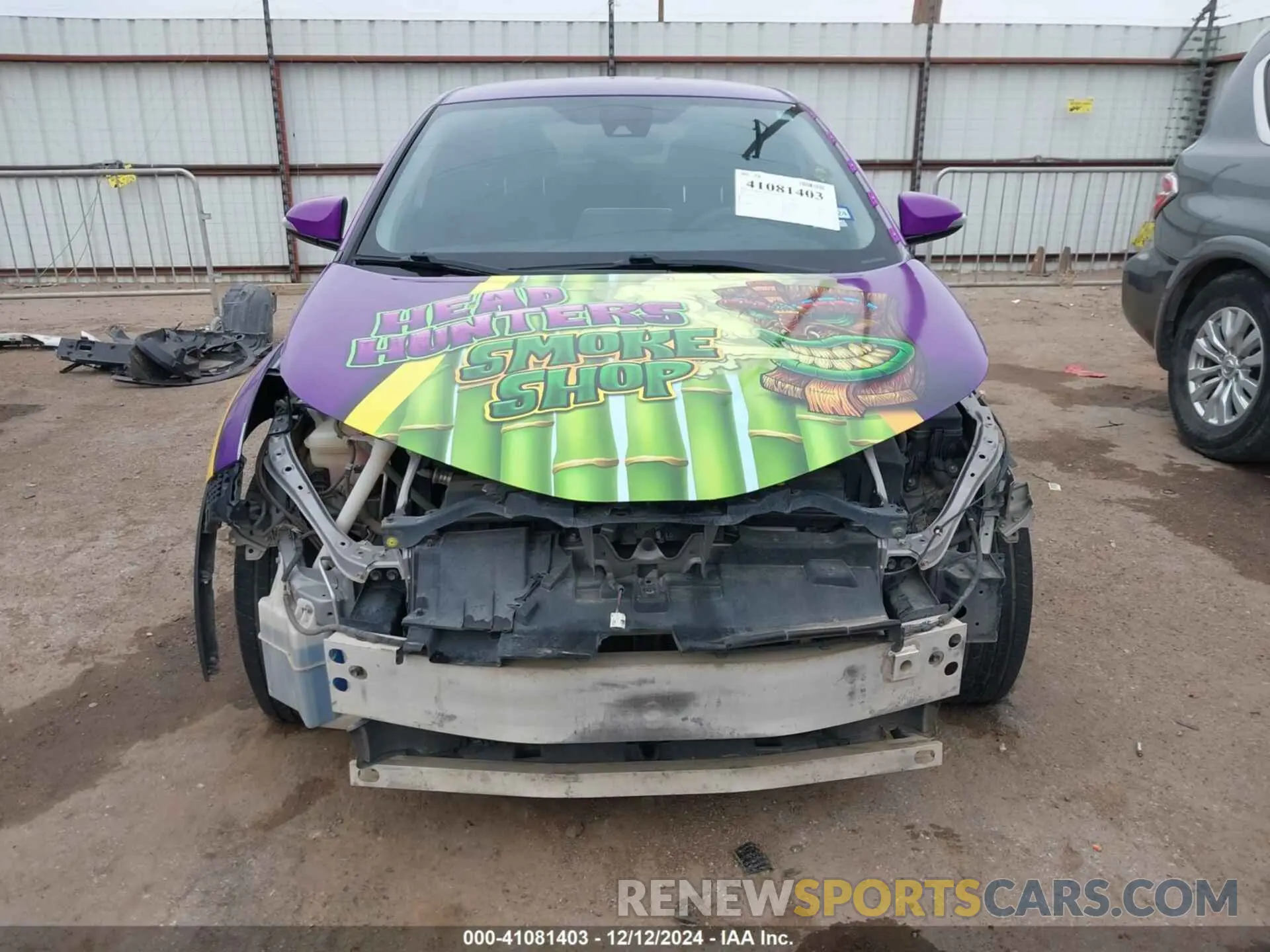 13 Photograph of a damaged car JTNKHMBX3L1091214 TOYOTA C-HR 2020