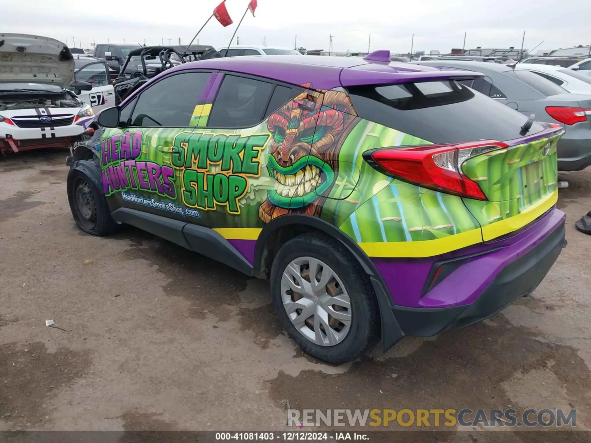 3 Photograph of a damaged car JTNKHMBX3L1091214 TOYOTA C-HR 2020