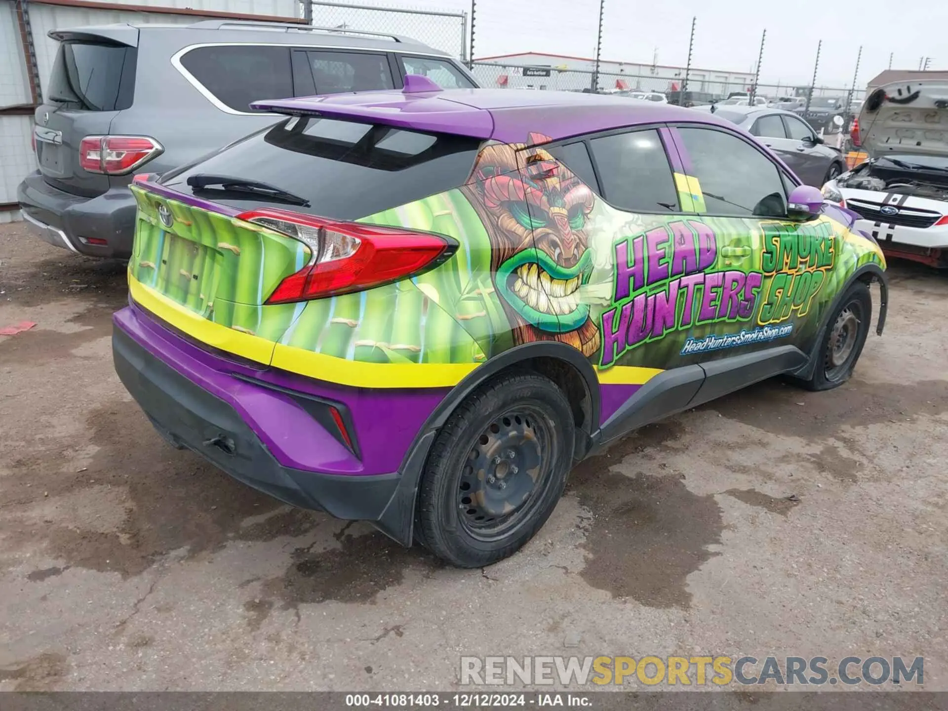 4 Photograph of a damaged car JTNKHMBX3L1091214 TOYOTA C-HR 2020