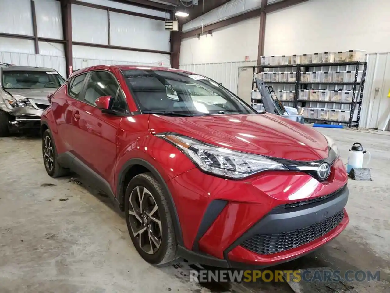 1 Photograph of a damaged car JTNKHMBX4L1065351 TOYOTA C-HR 2020