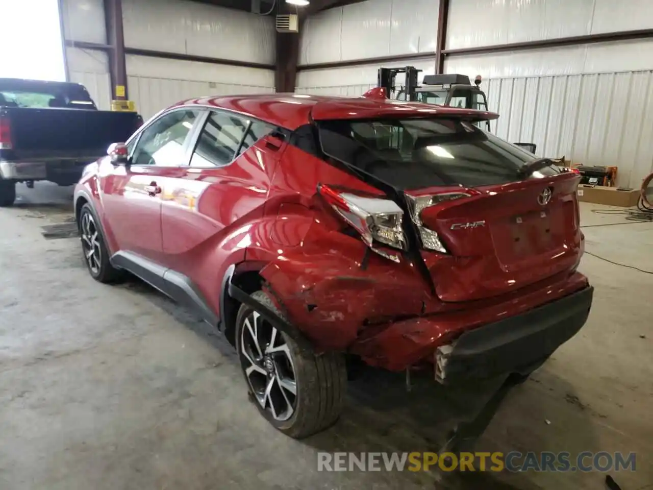 3 Photograph of a damaged car JTNKHMBX4L1065351 TOYOTA C-HR 2020