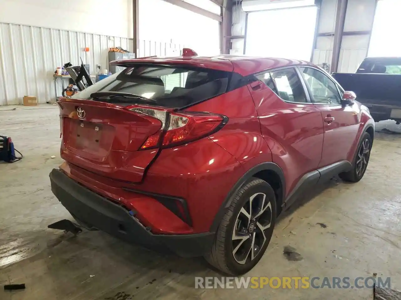 4 Photograph of a damaged car JTNKHMBX4L1065351 TOYOTA C-HR 2020