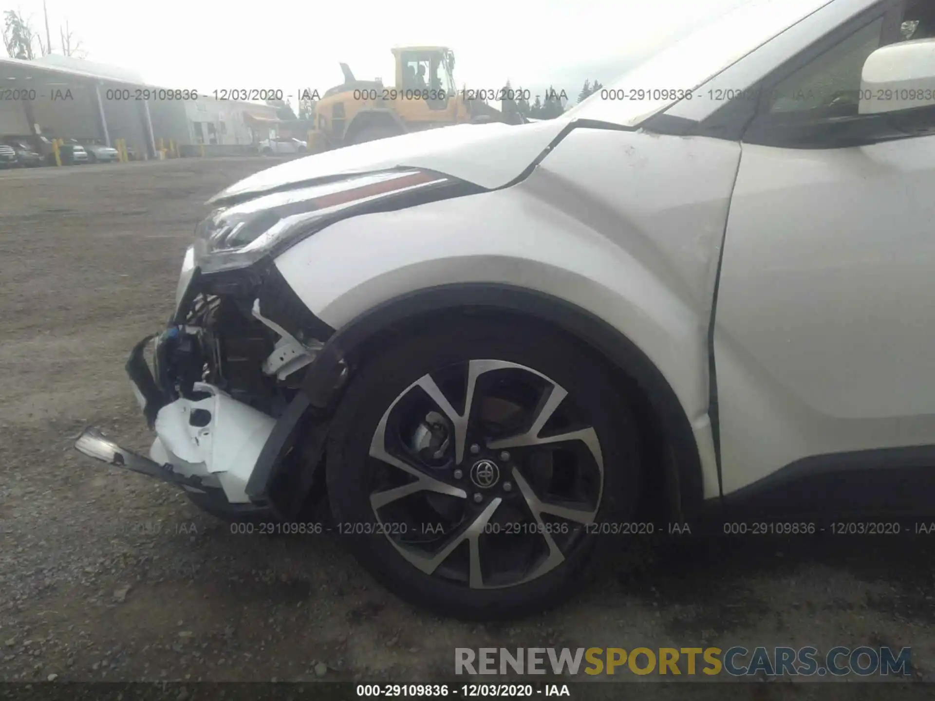 6 Photograph of a damaged car JTNKHMBX4L1068007 TOYOTA C-HR 2020