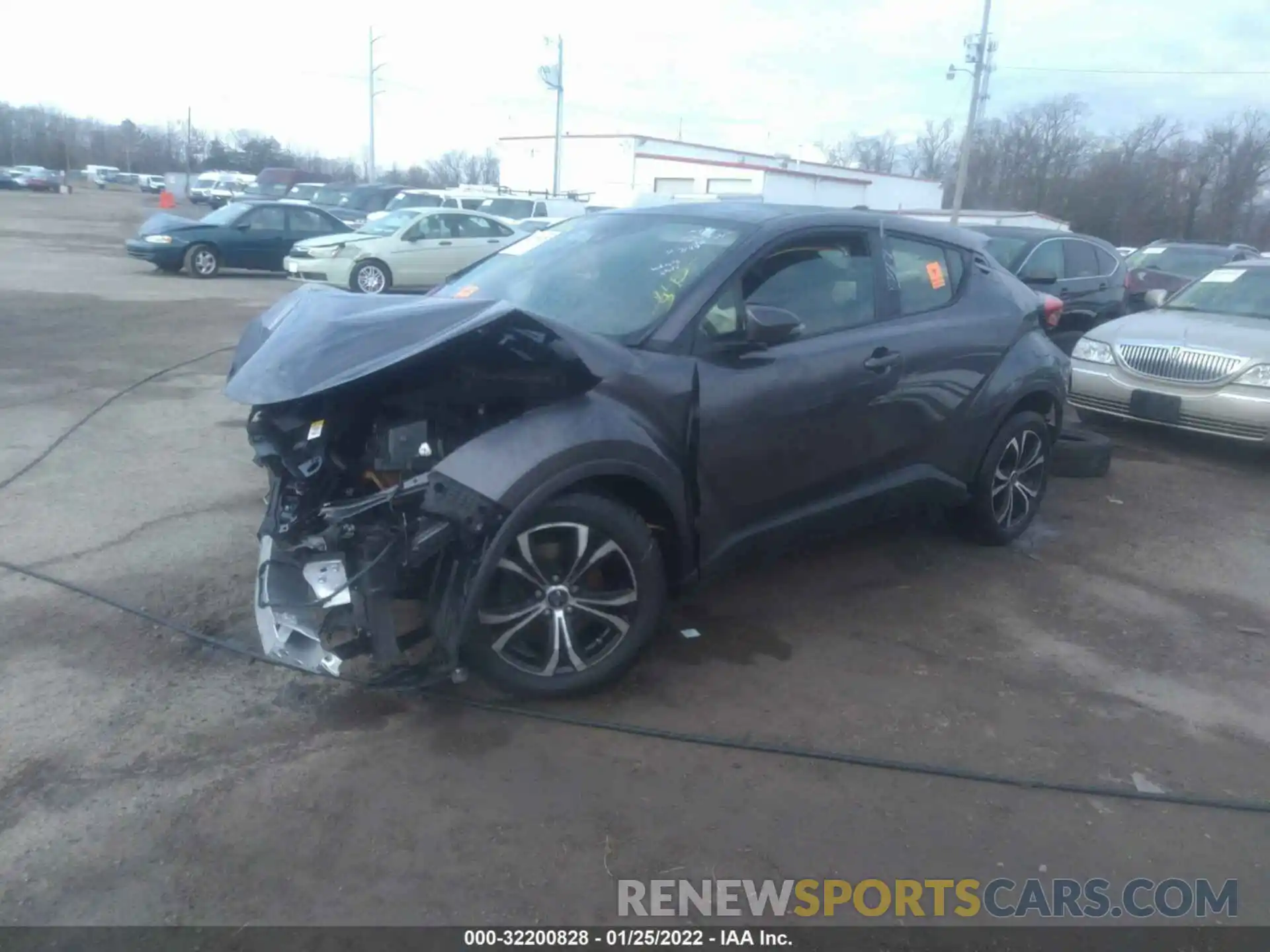 2 Photograph of a damaged car JTNKHMBX4L1072199 TOYOTA C-HR 2020