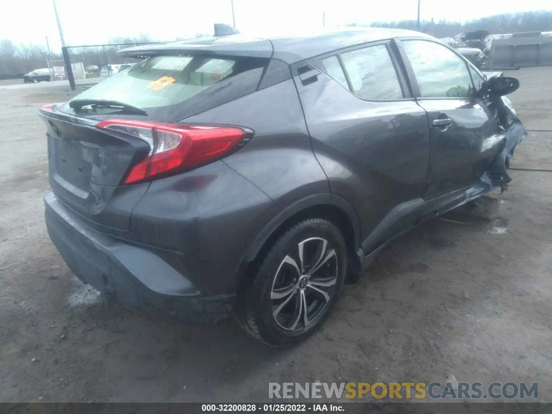 4 Photograph of a damaged car JTNKHMBX4L1072199 TOYOTA C-HR 2020