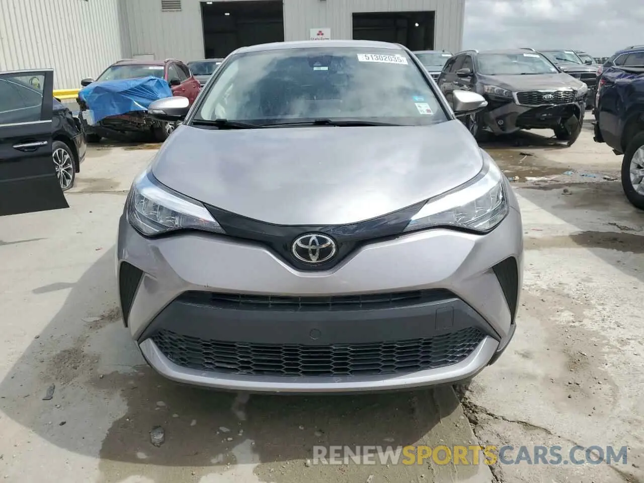5 Photograph of a damaged car JTNKHMBX4L1073904 TOYOTA C-HR 2020