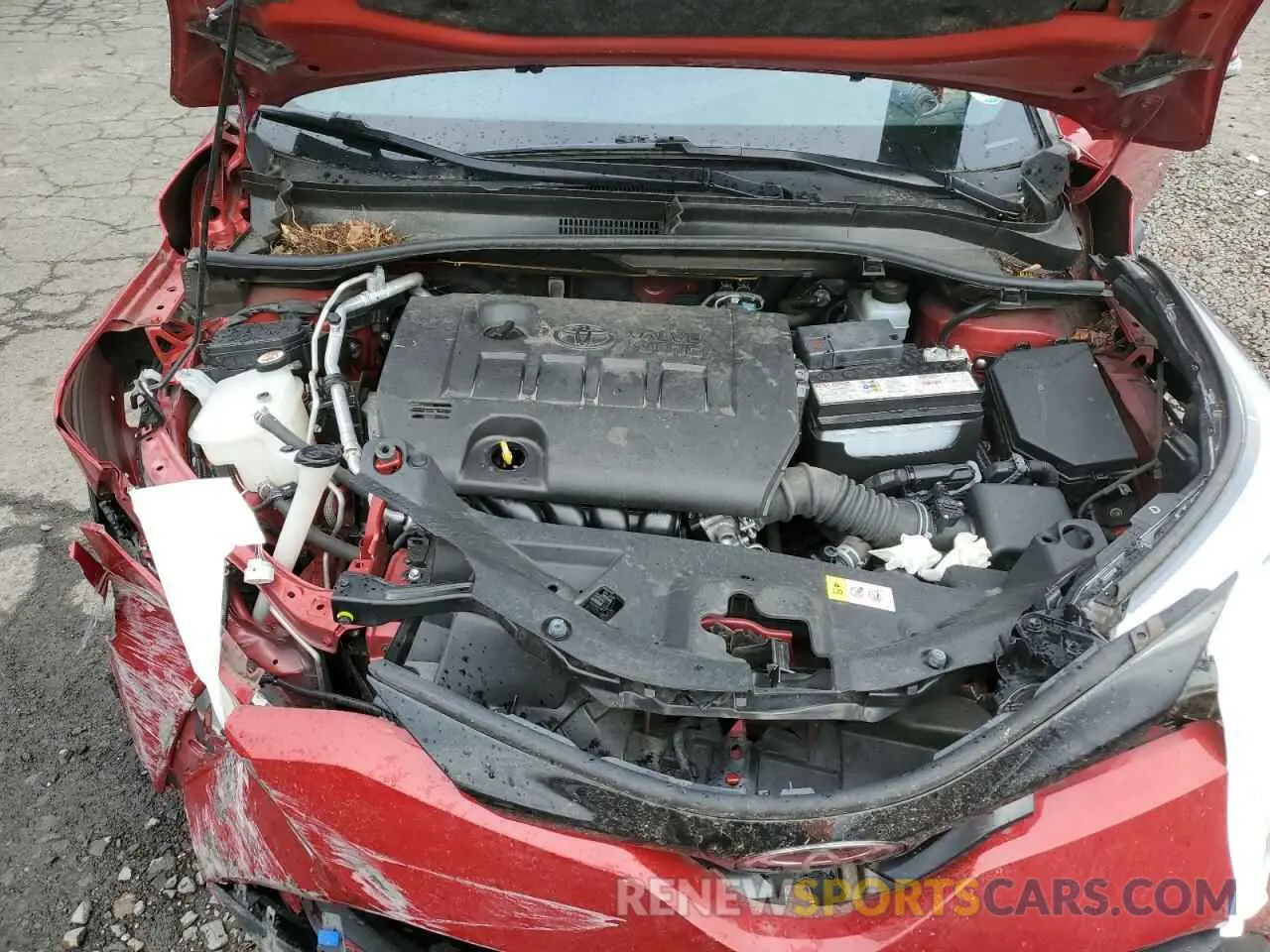 13 Photograph of a damaged car JTNKHMBX4L1078536 TOYOTA C-HR 2020