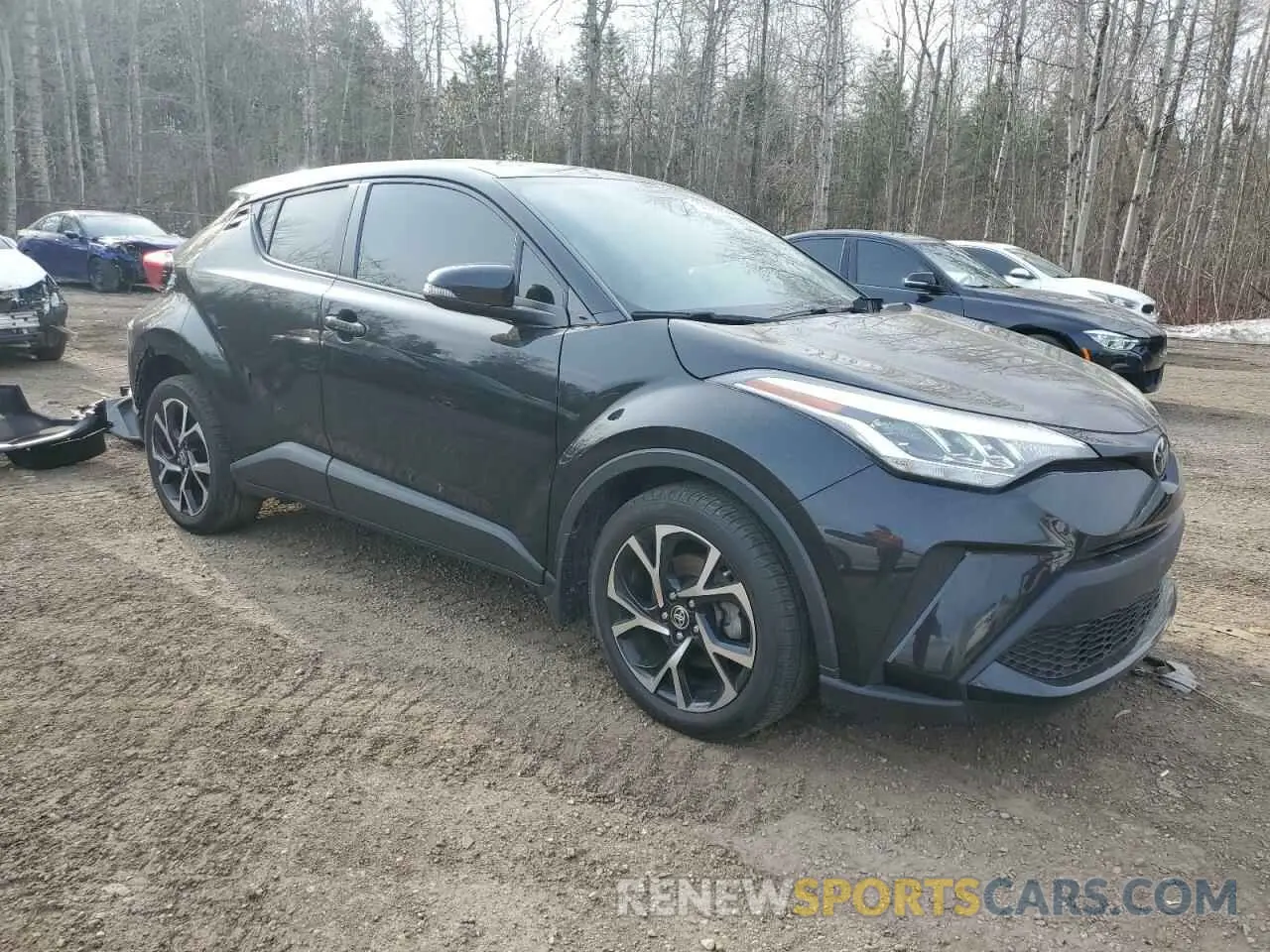 4 Photograph of a damaged car JTNKHMBX4L1081811 TOYOTA C-HR 2020