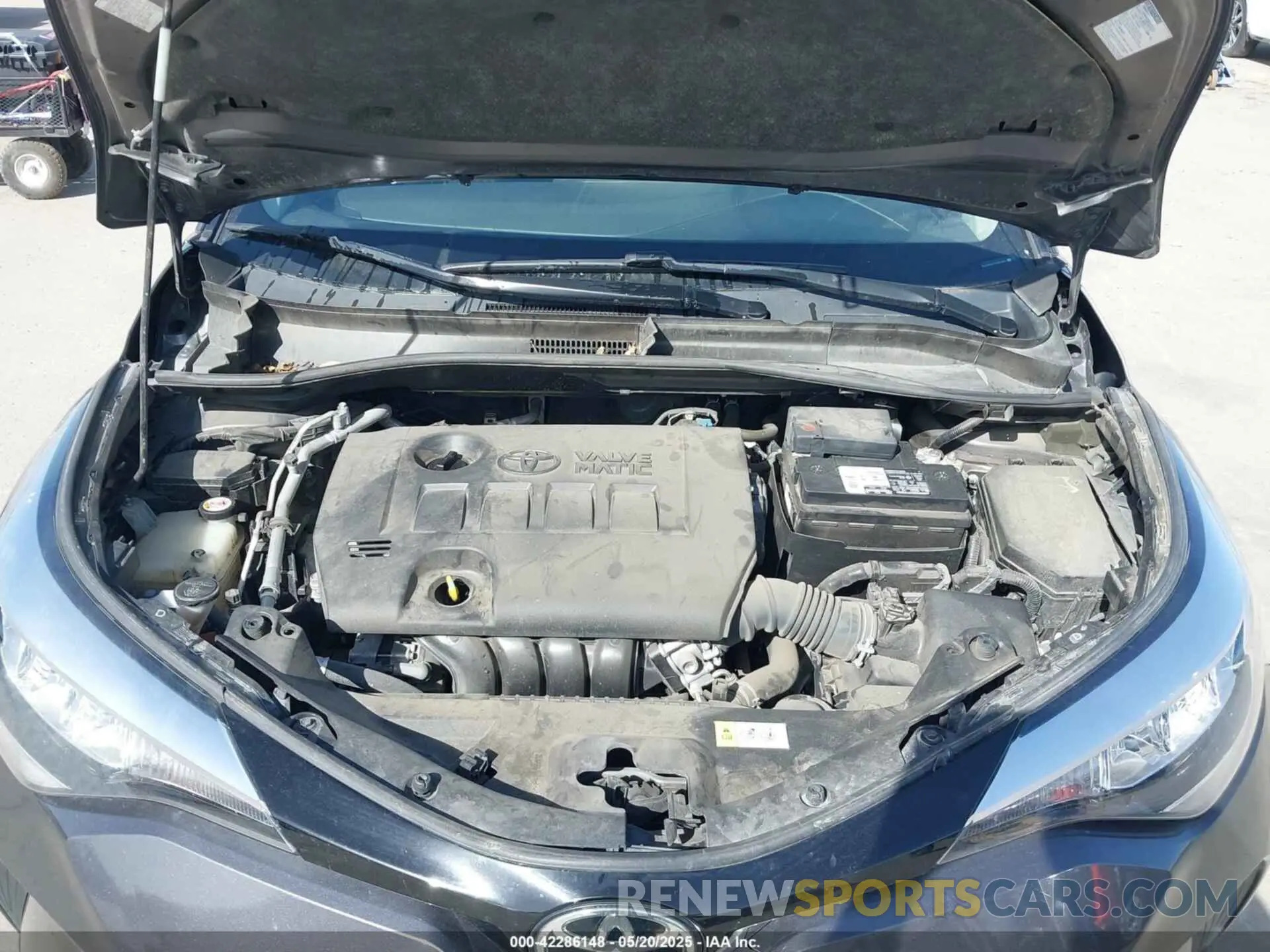 10 Photograph of a damaged car JTNKHMBX4L1081856 TOYOTA C-HR 2020