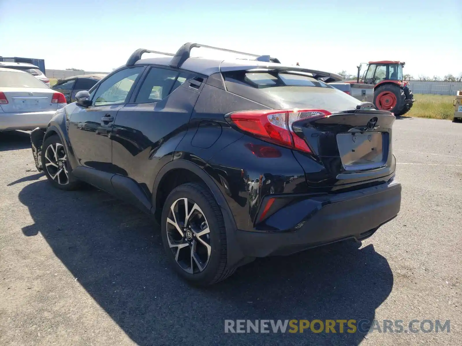 3 Photograph of a damaged car JTNKHMBX4L1085616 TOYOTA C-HR 2020