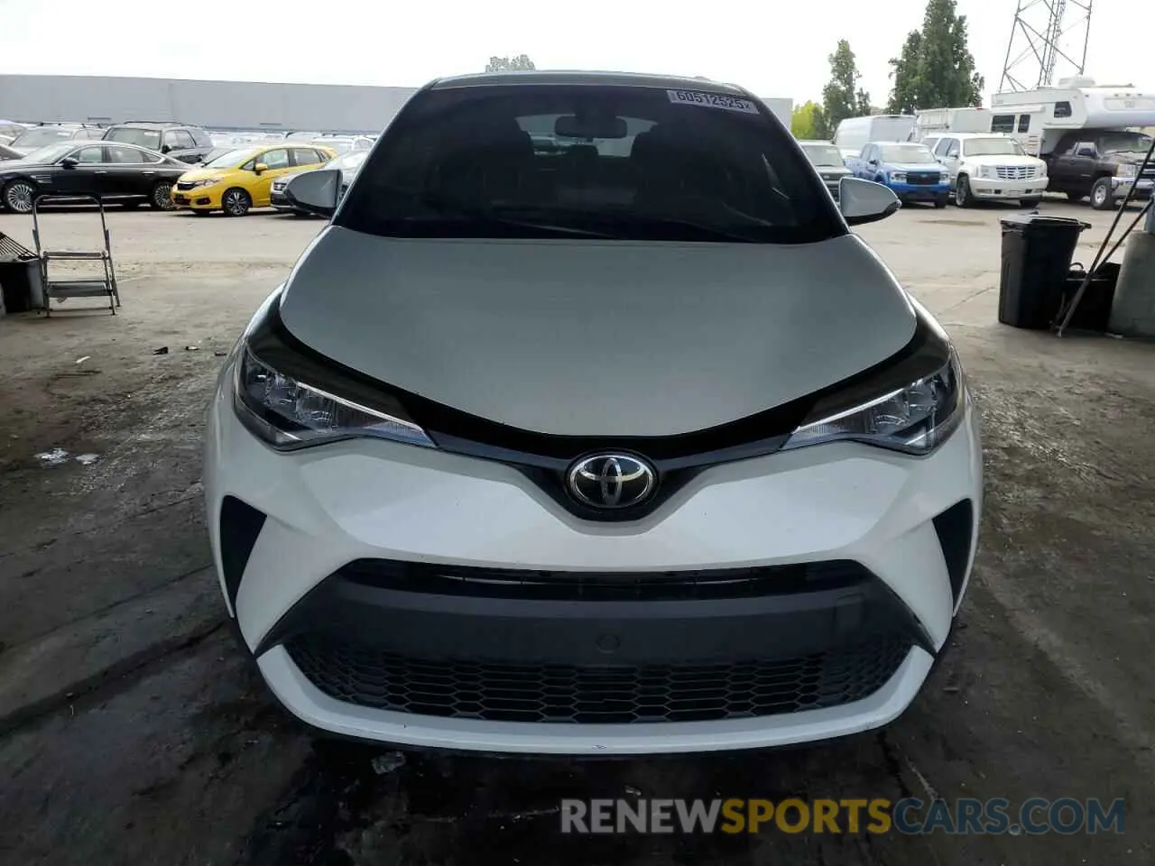 5 Photograph of a damaged car JTNKHMBX4L1094316 TOYOTA C-HR 2020