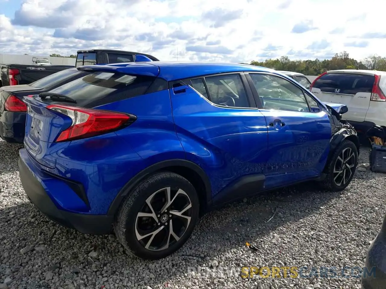 3 Photograph of a damaged car JTNKHMBX5L1063995 TOYOTA C-HR 2020