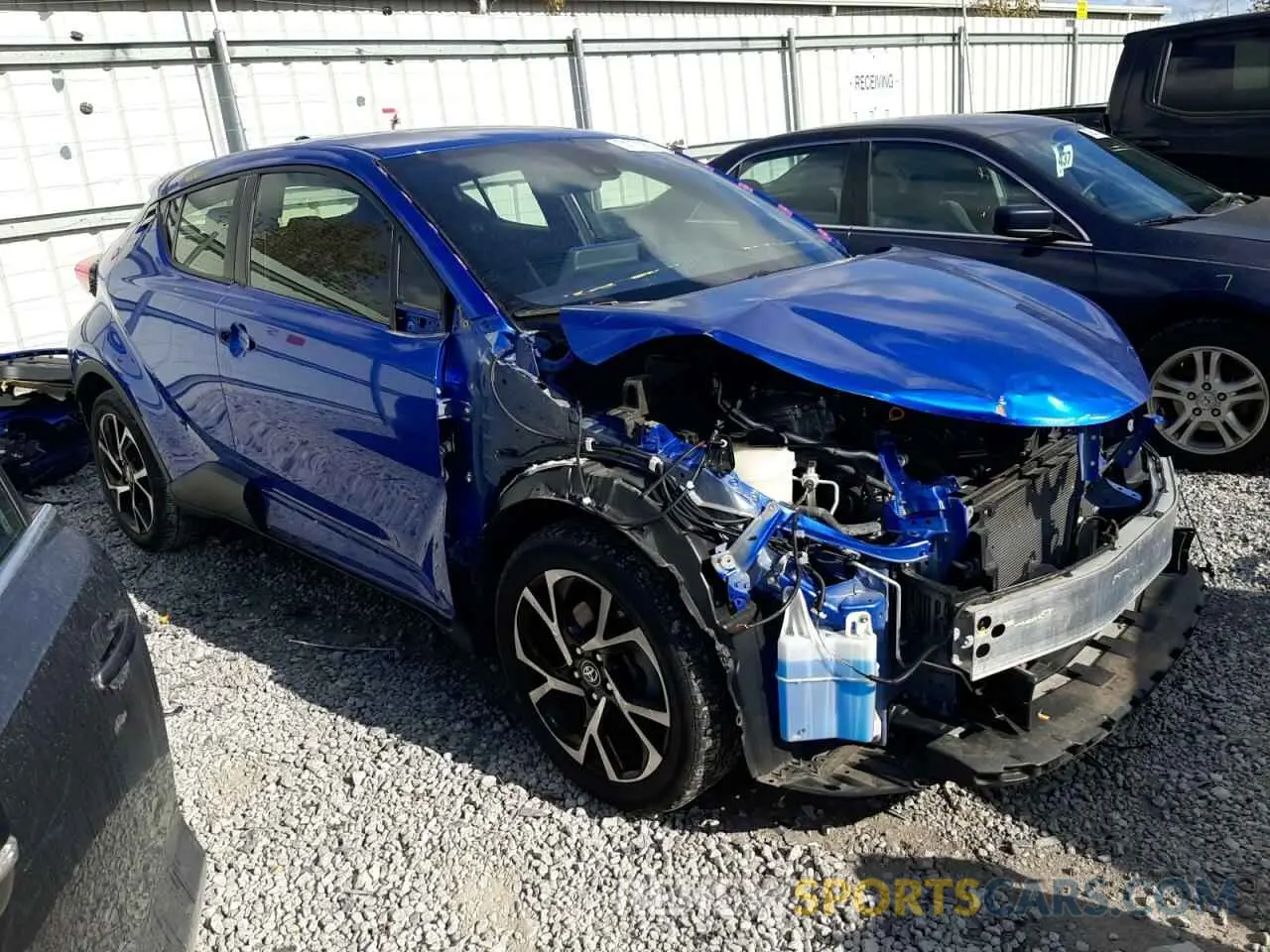 4 Photograph of a damaged car JTNKHMBX5L1063995 TOYOTA C-HR 2020