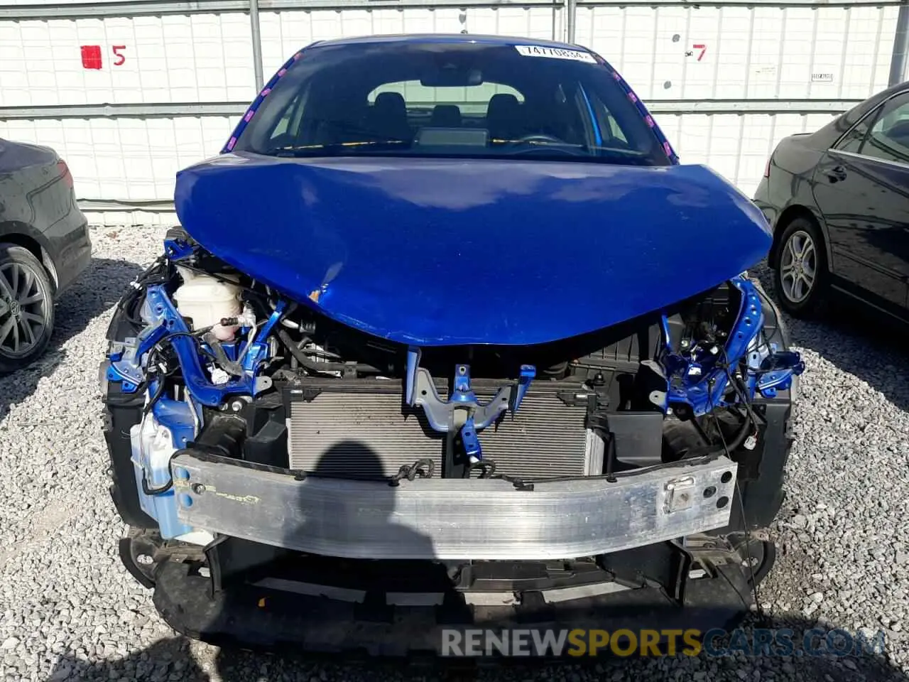 5 Photograph of a damaged car JTNKHMBX5L1063995 TOYOTA C-HR 2020