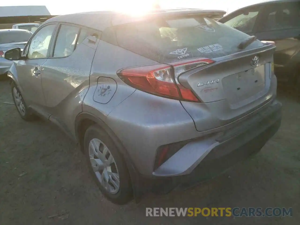 3 Photograph of a damaged car JTNKHMBX5L1064077 TOYOTA C-HR 2020