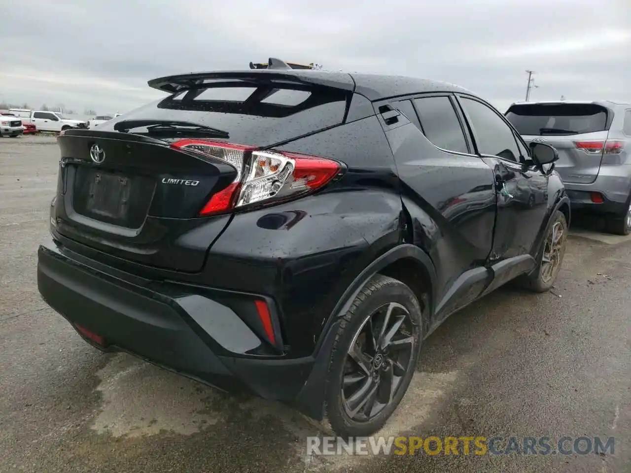 4 Photograph of a damaged car JTNKHMBX5L1064144 TOYOTA C-HR 2020