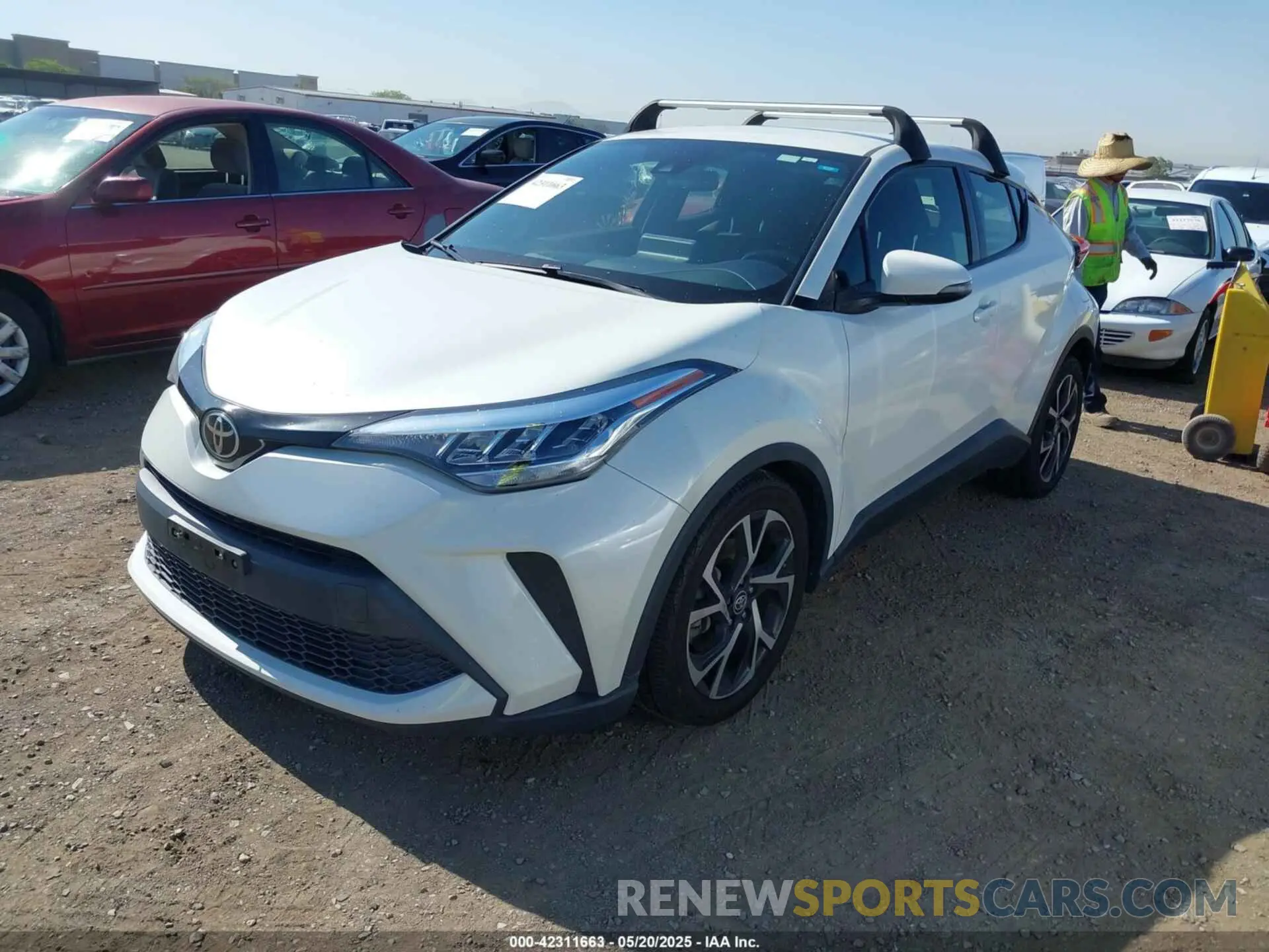 2 Photograph of a damaged car JTNKHMBX5L1066377 TOYOTA C-HR 2020
