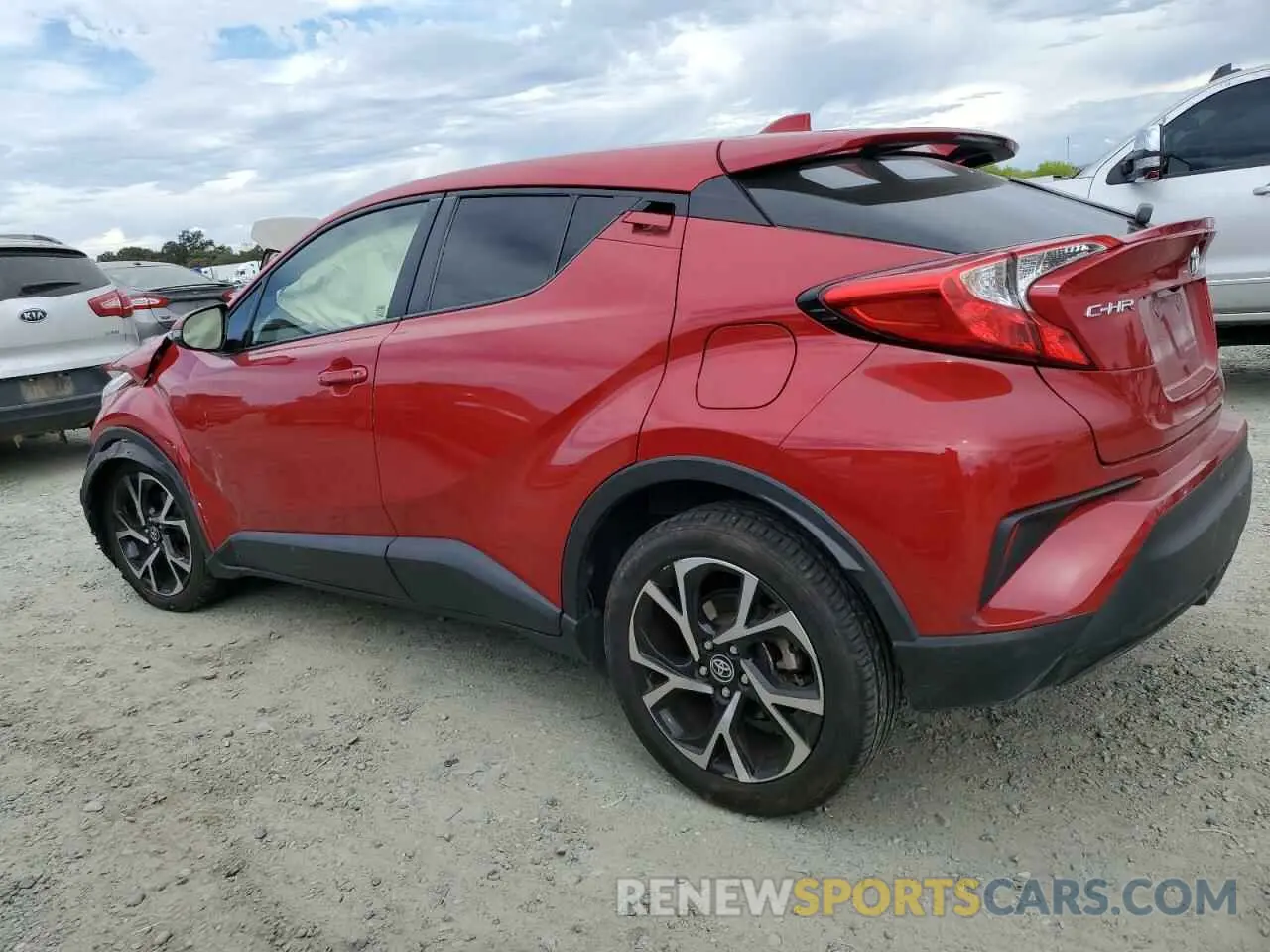 2 Photograph of a damaged car JTNKHMBX5L1071448 TOYOTA C-HR 2020