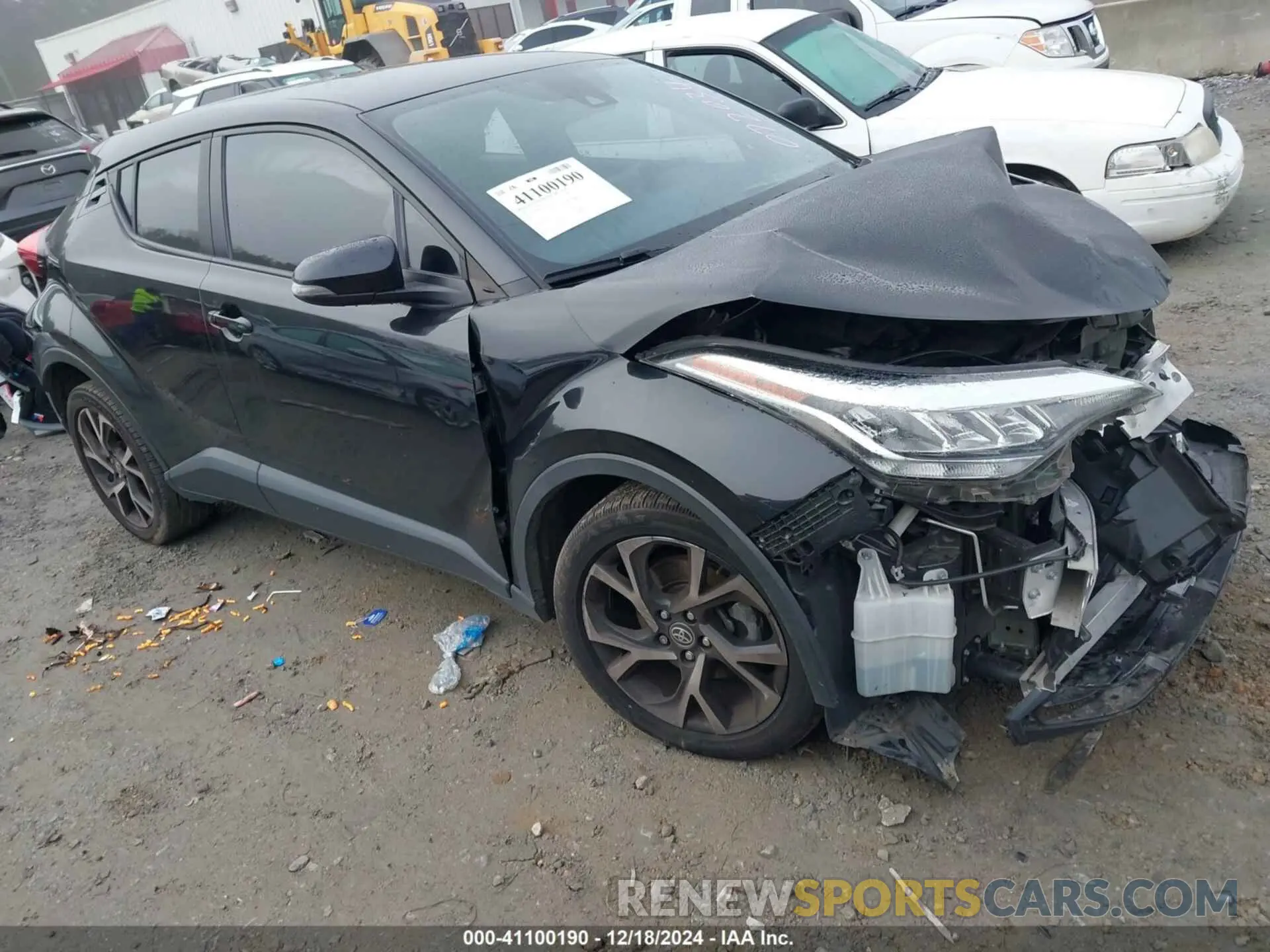 1 Photograph of a damaged car JTNKHMBX5L1072034 TOYOTA C-HR 2020