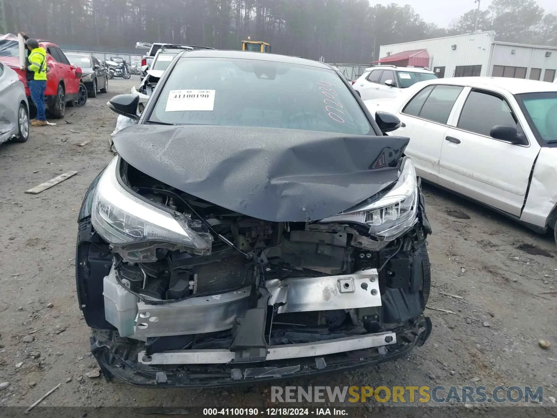 11 Photograph of a damaged car JTNKHMBX5L1072034 TOYOTA C-HR 2020