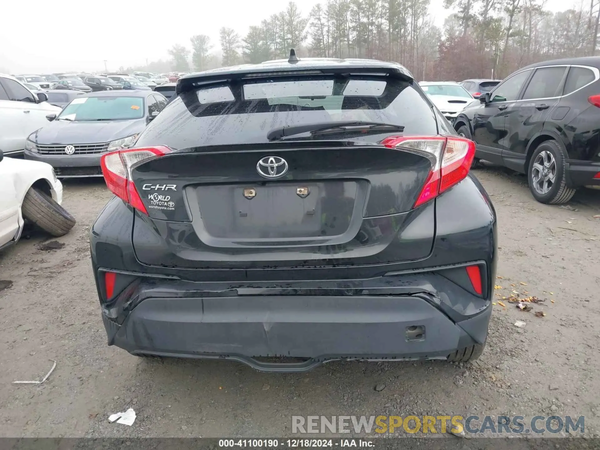 15 Photograph of a damaged car JTNKHMBX5L1072034 TOYOTA C-HR 2020