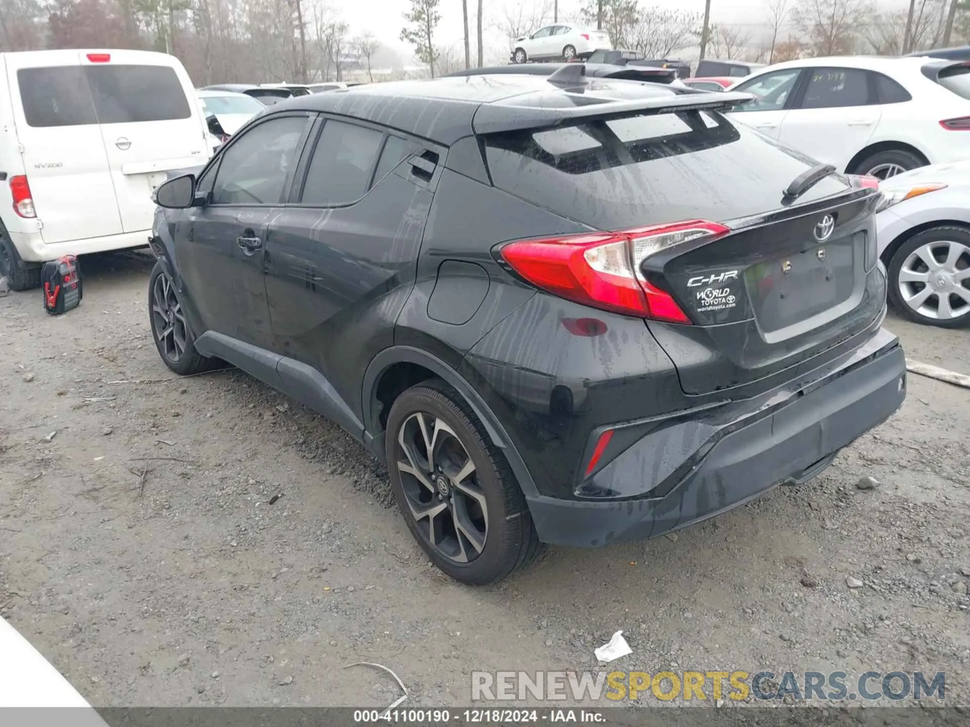 3 Photograph of a damaged car JTNKHMBX5L1072034 TOYOTA C-HR 2020