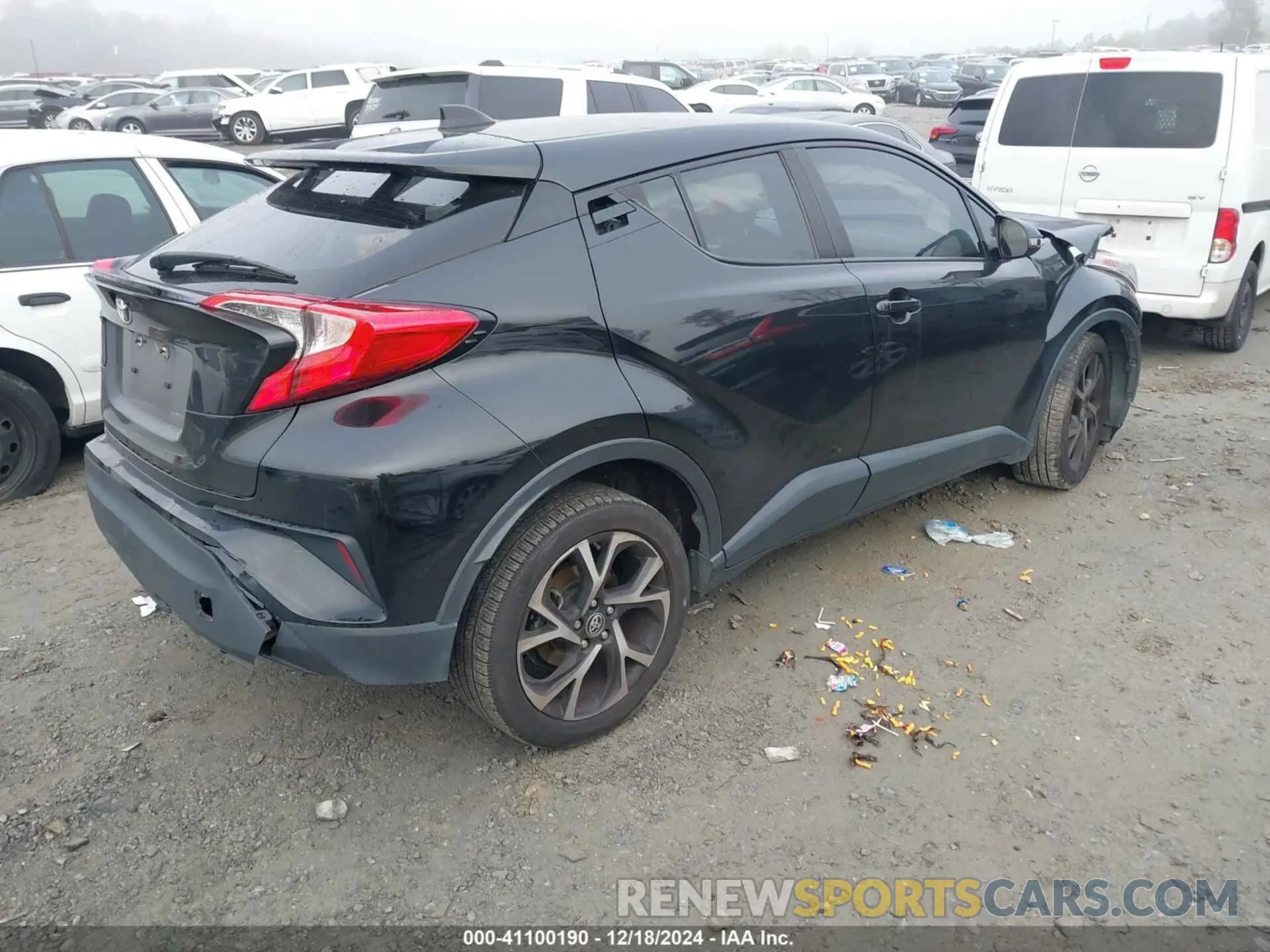 4 Photograph of a damaged car JTNKHMBX5L1072034 TOYOTA C-HR 2020