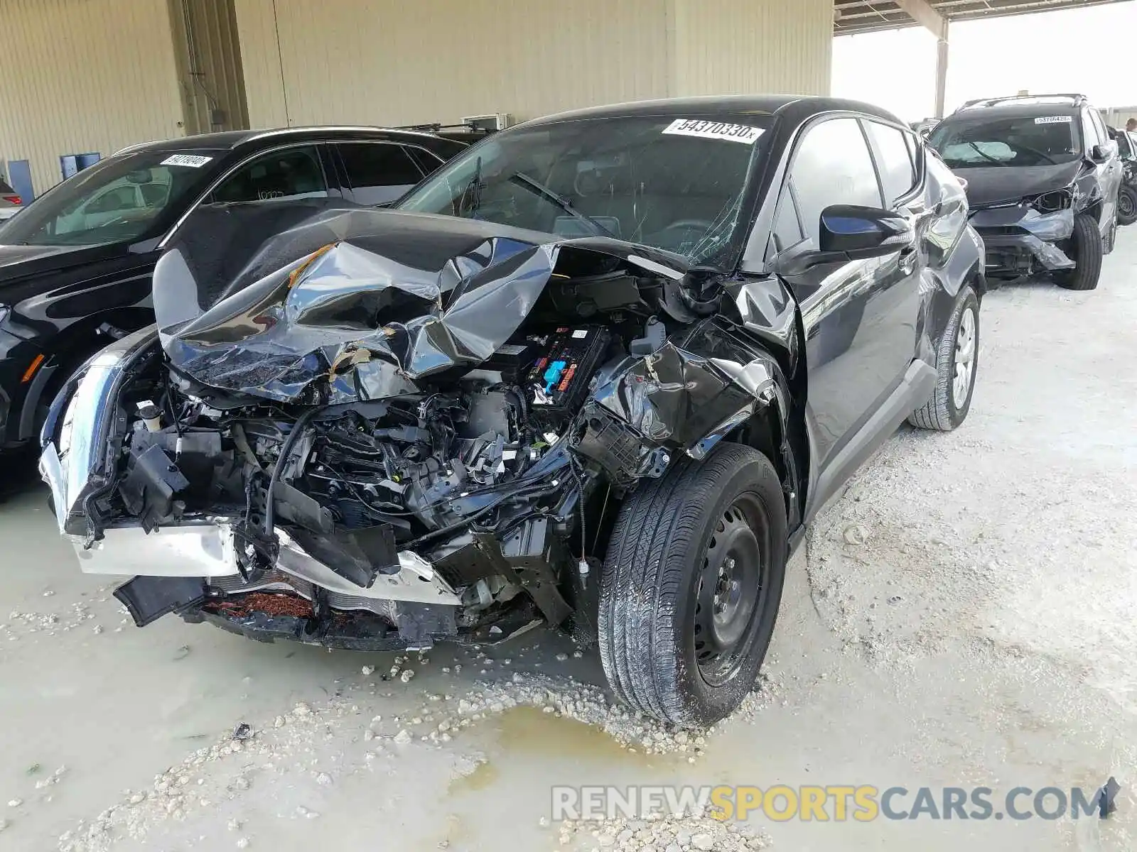 2 Photograph of a damaged car JTNKHMBX5L1072597 TOYOTA C-HR 2020