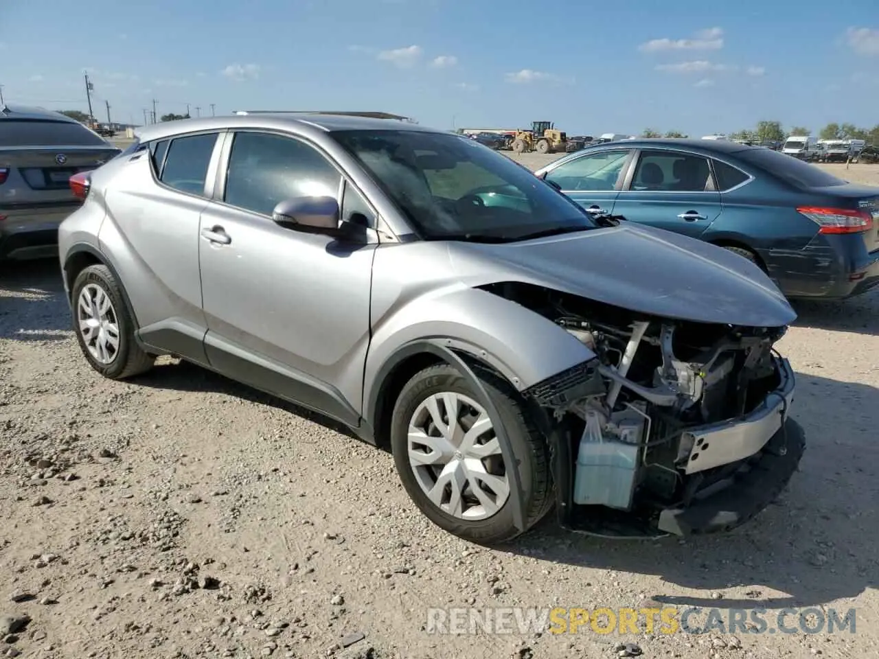 4 Photograph of a damaged car JTNKHMBX5L1073099 TOYOTA C-HR 2020