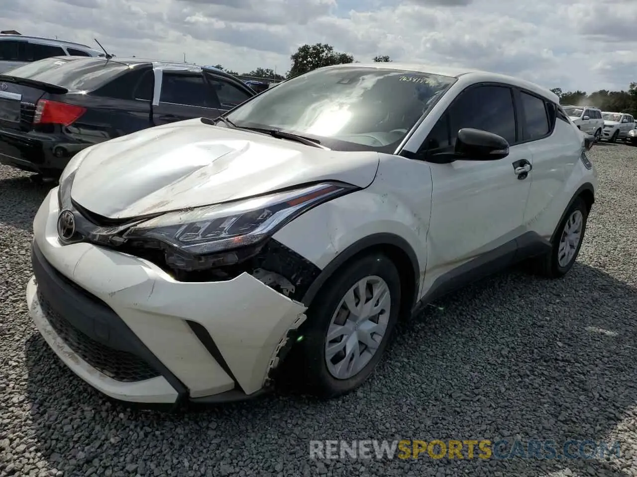 1 Photograph of a damaged car JTNKHMBX5L1073149 TOYOTA C-HR 2020