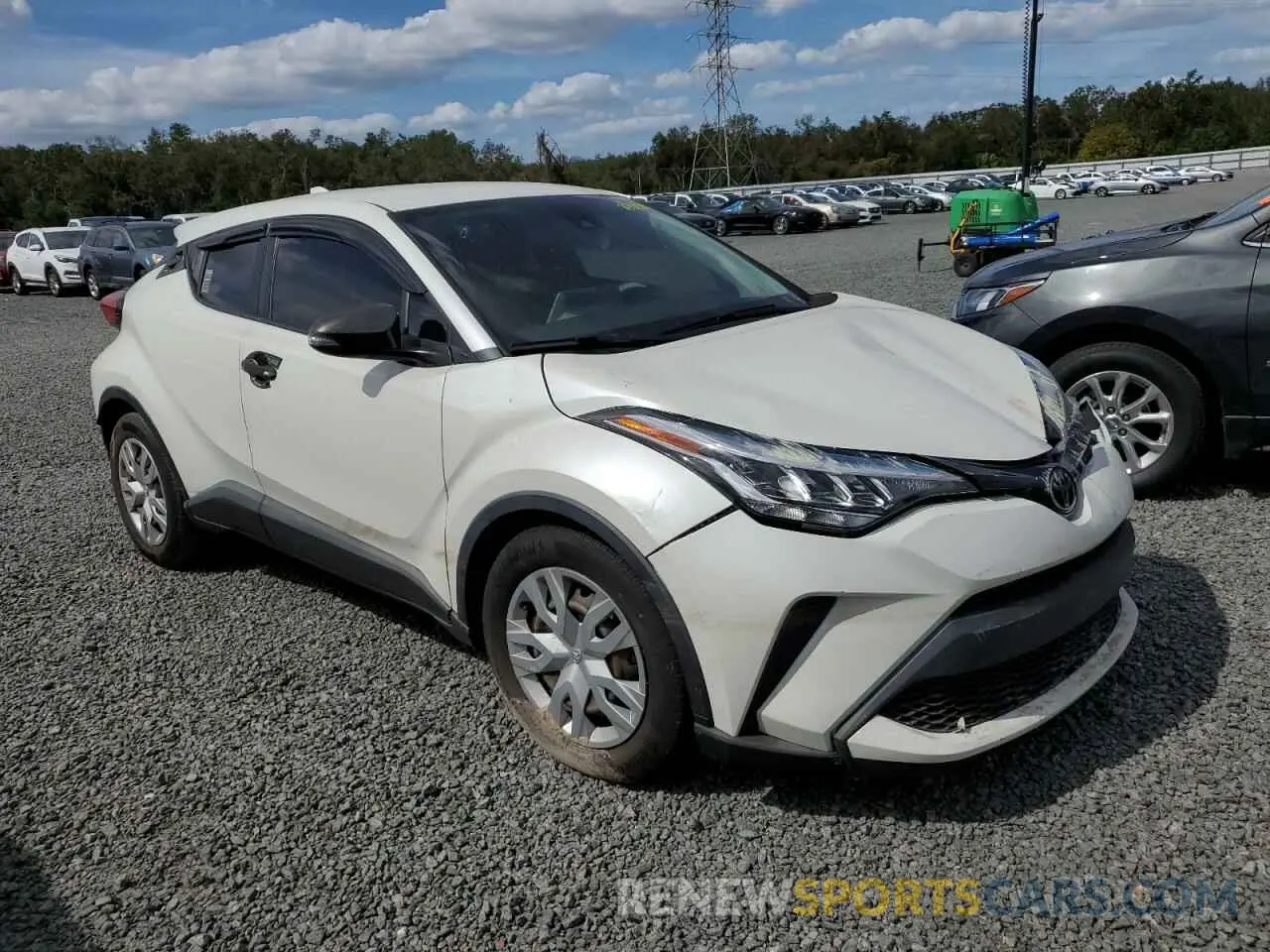 4 Photograph of a damaged car JTNKHMBX5L1073149 TOYOTA C-HR 2020