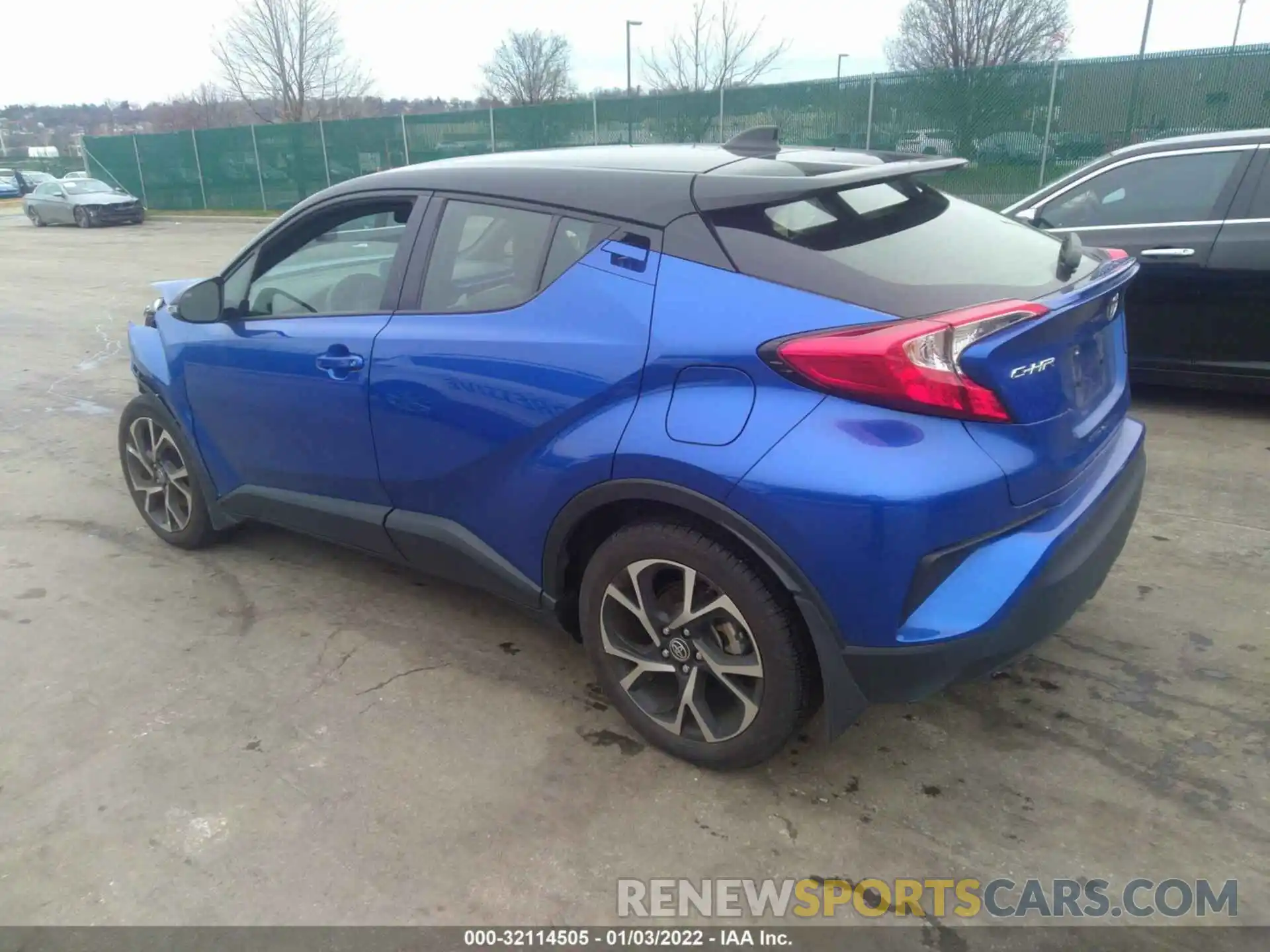 3 Photograph of a damaged car JTNKHMBX5L1073507 TOYOTA C-HR 2020