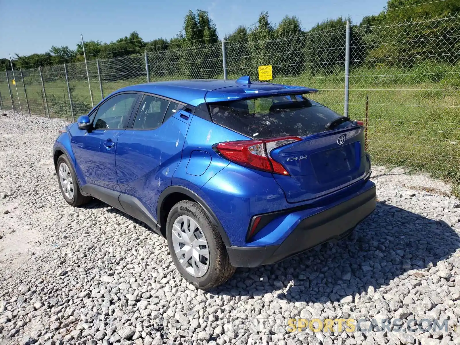 3 Photograph of a damaged car JTNKHMBX5L1073538 TOYOTA C-HR 2020