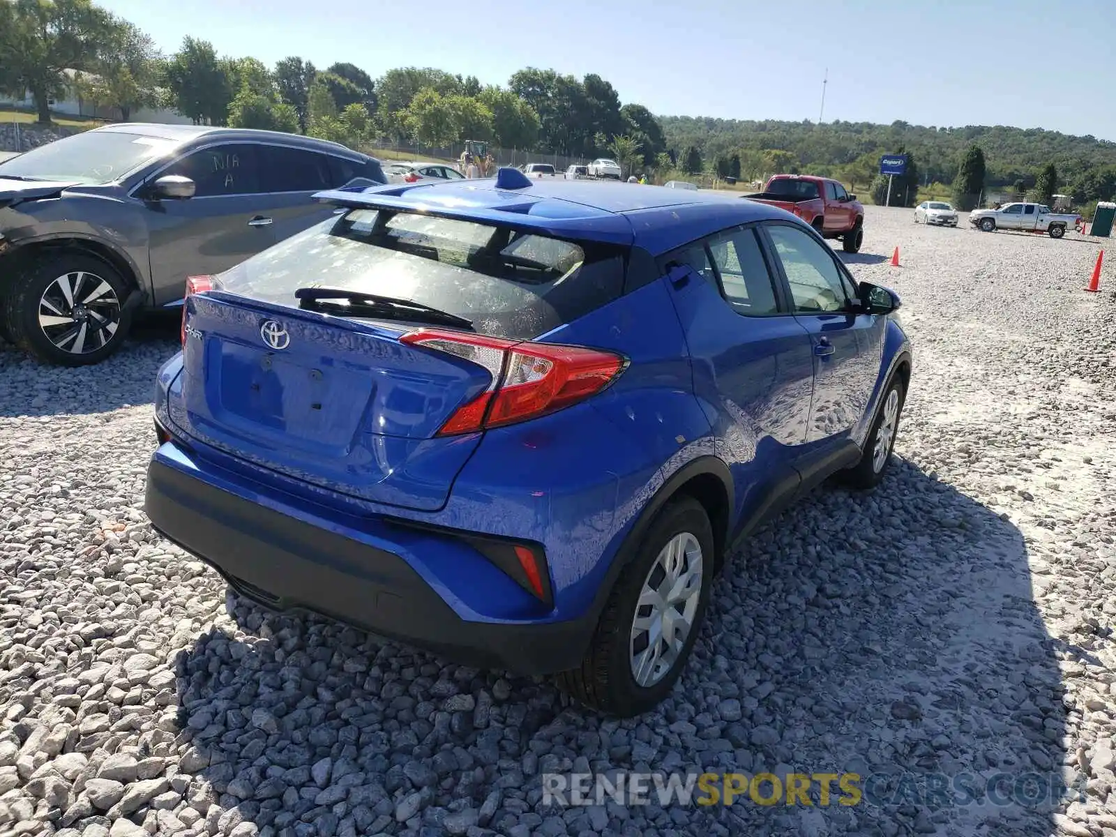 4 Photograph of a damaged car JTNKHMBX5L1073538 TOYOTA C-HR 2020