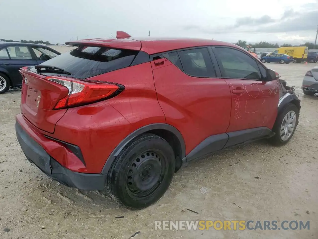 3 Photograph of a damaged car JTNKHMBX5L1074589 TOYOTA C-HR 2020