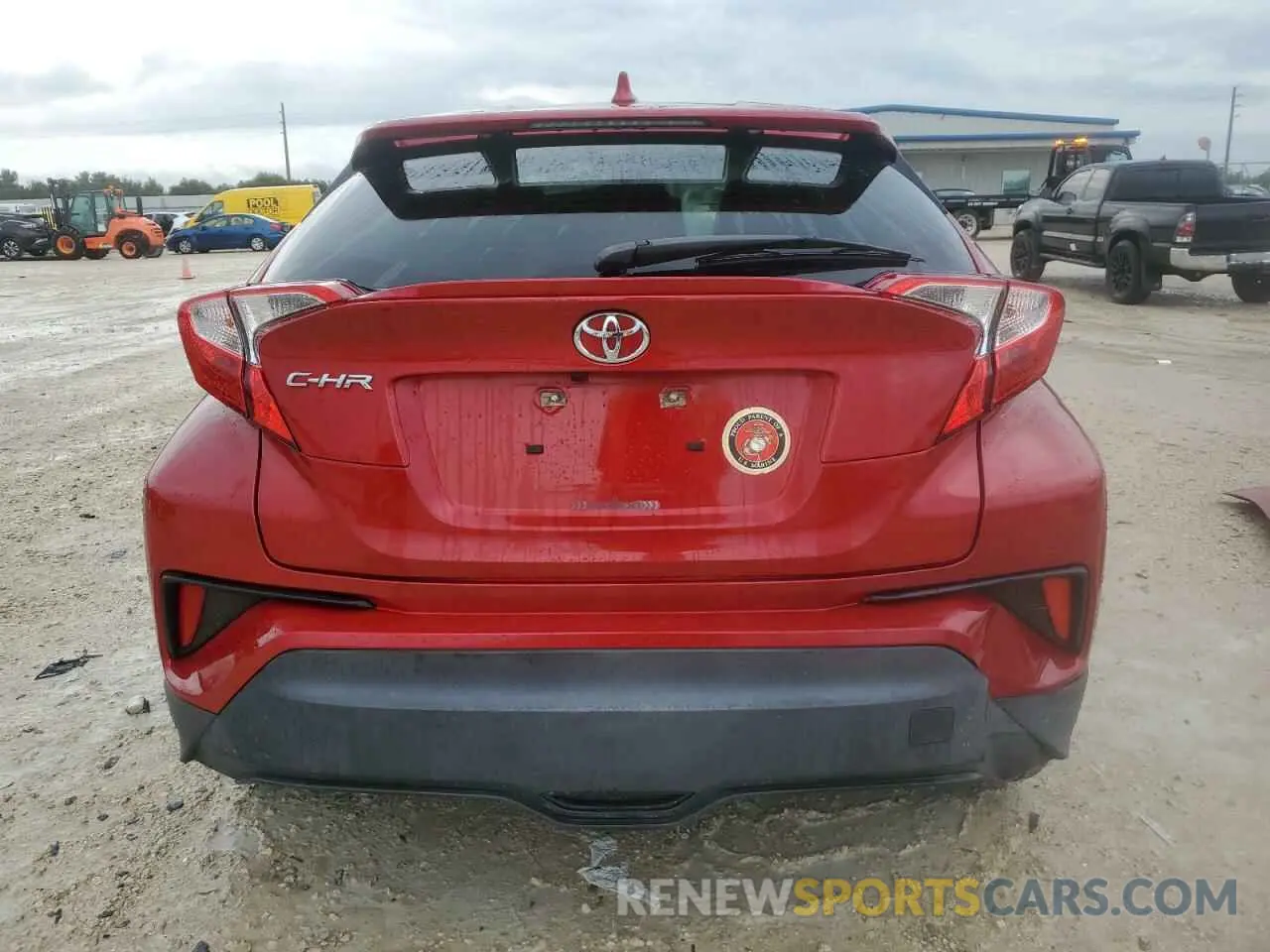 6 Photograph of a damaged car JTNKHMBX5L1074589 TOYOTA C-HR 2020