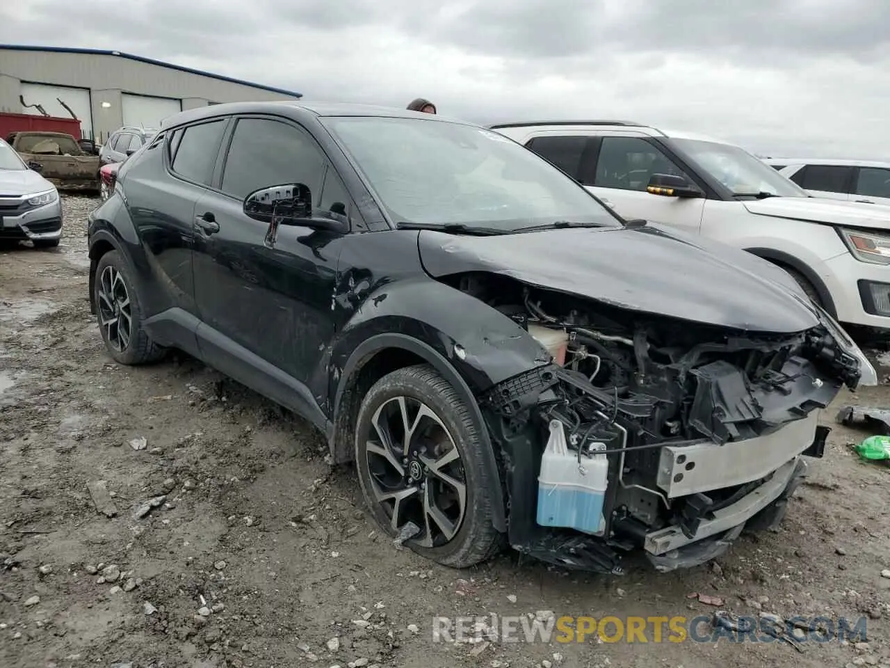 4 Photograph of a damaged car JTNKHMBX5L1077296 TOYOTA C-HR 2020